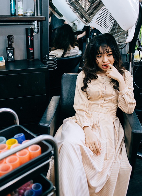 Mẹ con Lê Giang - Lê Lộc chân chất đôn hậu trong những khoảnh khắc đời thường-13