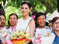 Gia đình đãi tiệc mừng đón Hoa hậu Trần Tiểu Vy ở phố cổ Hội An