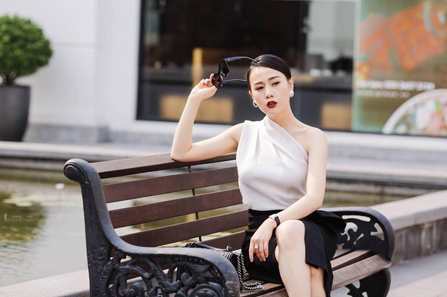Ngoài đời Phương Oanh Quỳnh búp bê đẹp gấp nhiều lần trên phim-9