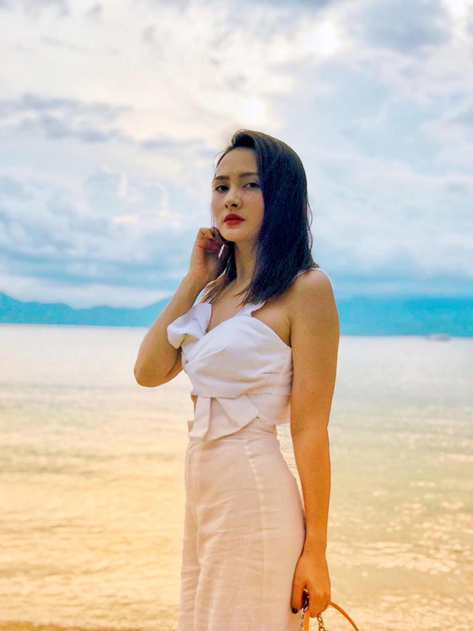 Bảo Thanh cùng chồng con đi nghỉ mát, tung ảnh đẹp như người mẫu-2