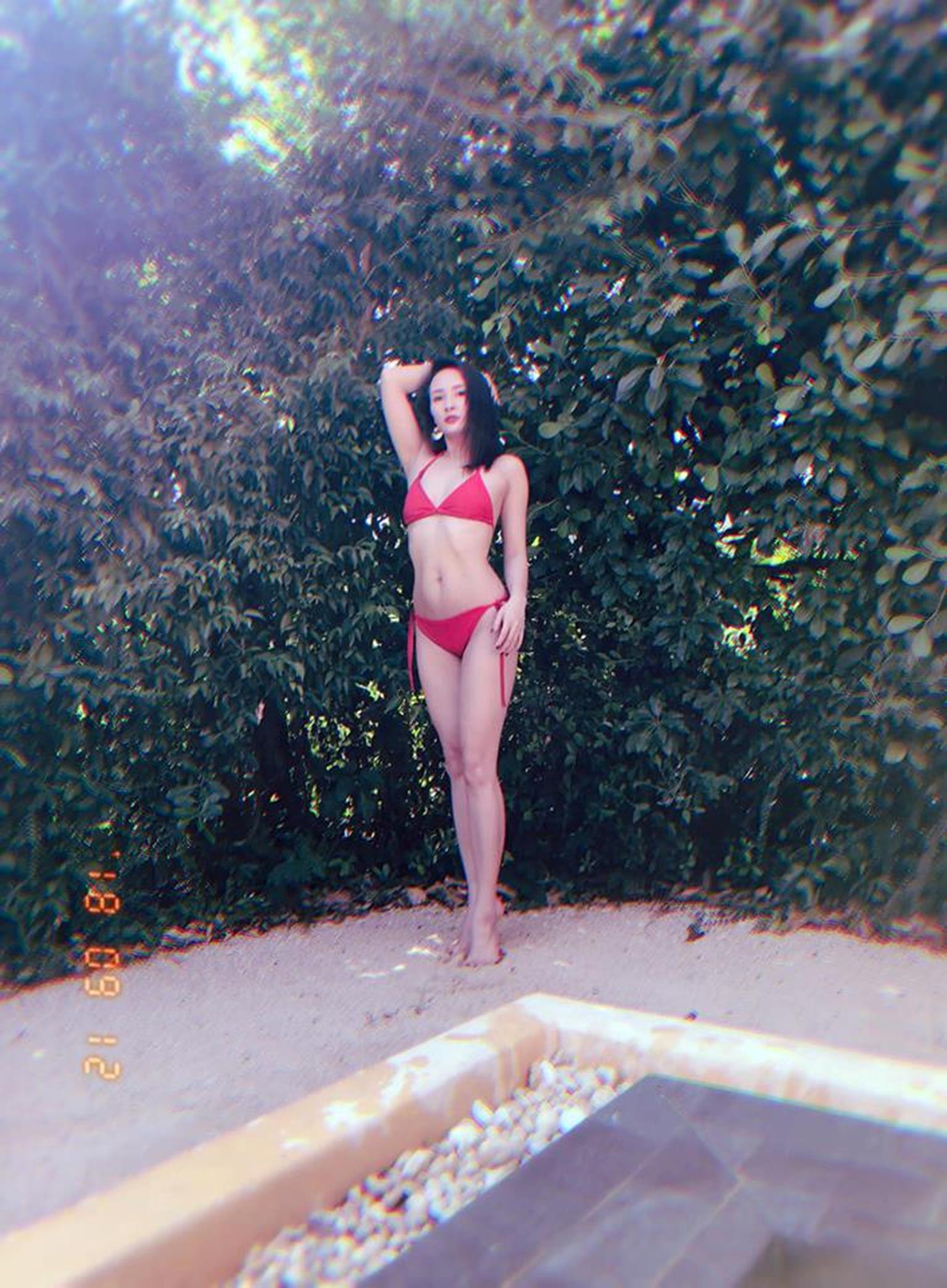 Bảo Thanh cùng chồng con đi nghỉ mát, tung ảnh đẹp như người mẫu-7