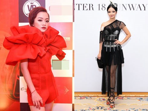 SAO MẶC XẤU: Diva Hồng Nhung 'cưa sừng làm nghé' bất thành - Phí Phương Anh diện váy hai cạp thảm họa