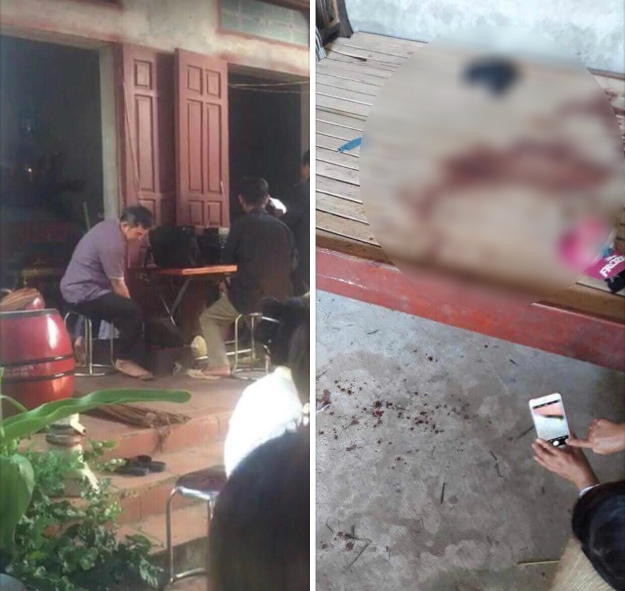 Nóng: Nghi án bố cứa cổ con gái 11 tuổi tử vong ở Phú Thọ-1