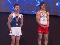Lê Thanh Tùng giành HCB nhảy chống Cup thế giới