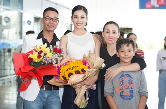 Trang điểm đơn giản khi về nhà, Tân hoa hậu 2018 còn rạng rỡ hơn cả lúc đăng quang-8