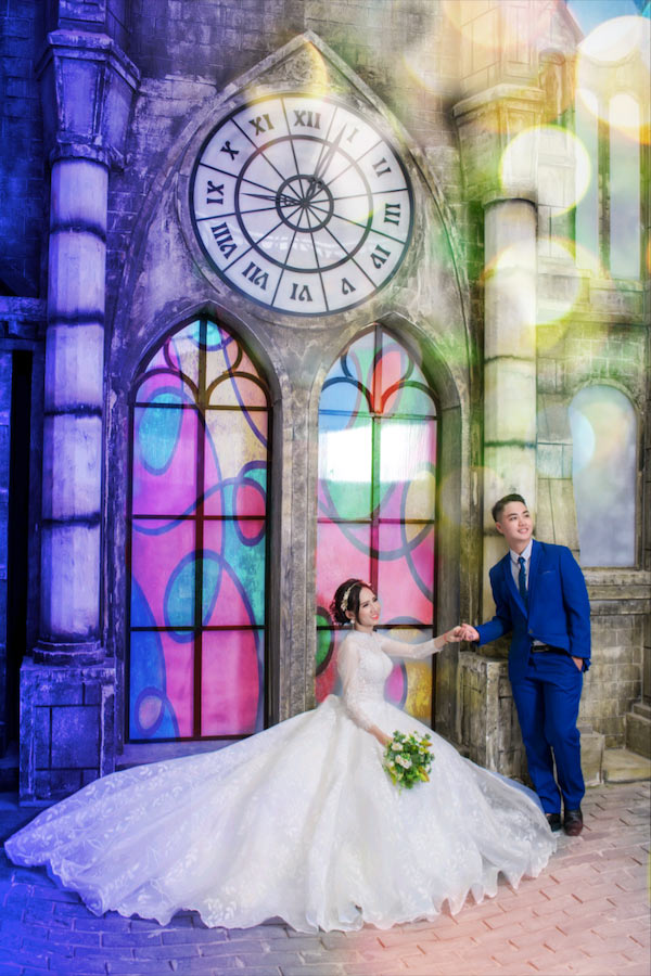 Ảnh cưới cặp đôi cô dâu là nam, chú rể là nữ: Khó nhận ra chưa phẫu thuật chuyển giới-2