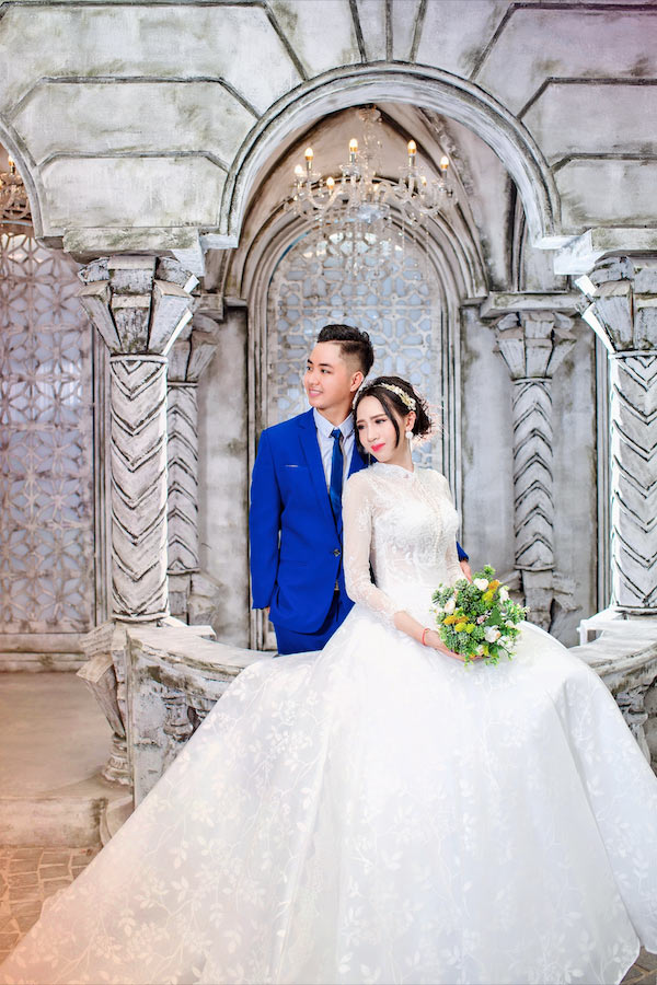 Ảnh cưới cặp đôi cô dâu là nam, chú rể là nữ: Khó nhận ra chưa phẫu thuật chuyển giới-7