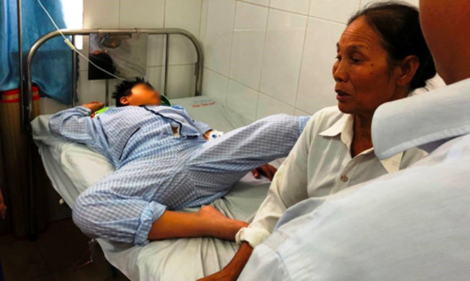 Xôn xao thông tin nam sinh lớp 5 bị hoại tử ruột suýt chết vì bị bạn cùng lớp ép nuốt 9 viên bi sắt-1