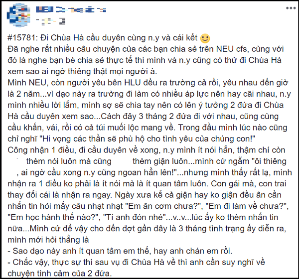 Rủ người yêu đi chùa cầu duyên và cái kết mọc sừng” khiến cô nàng trắng mắt-1