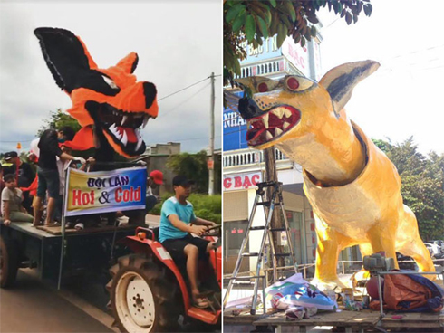 Trong đêm Trung thu, hình ảnh ông đèo cháu đi chơi khiến người ta phải ngoái lại nhìn-2