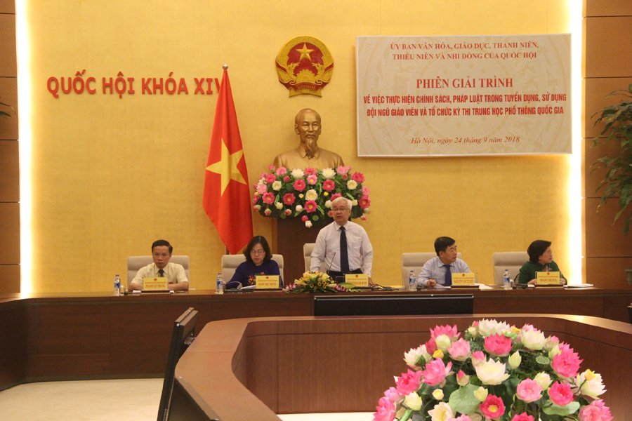 Bộ trưởng Phùng Xuân Nhạ: Duy trì kỳ thi THPT quốc gia nhưng không 2 trong 1-1