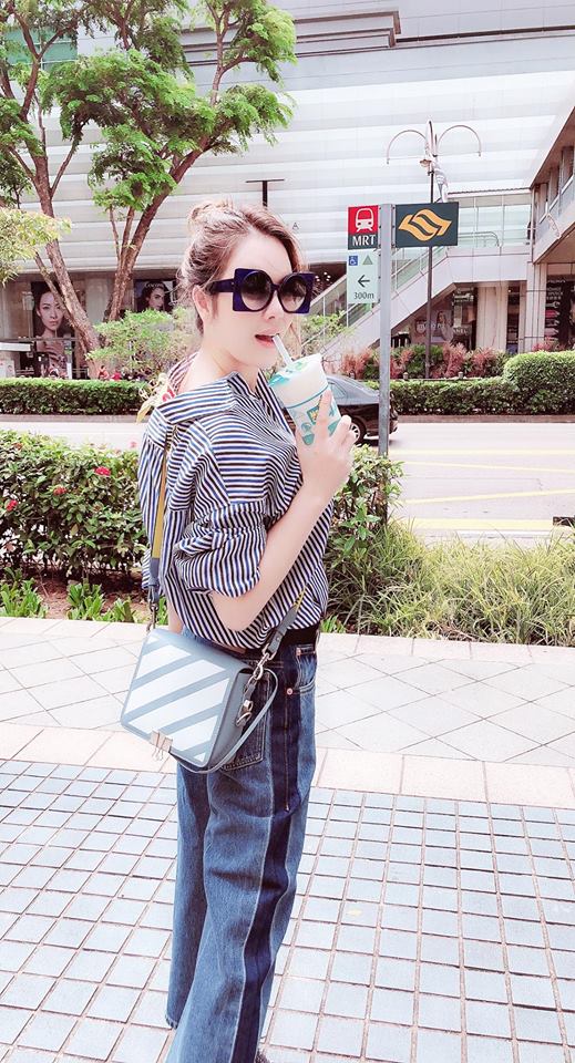 Ngoài đời chăm chỉ diện áo sơ mi, Lý Nhã Kỳ ăn gian tuổi cực khéo!-2