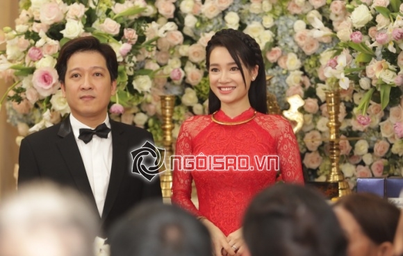 Đám cưới Trường Giang - Nhã Phương: Cô dâu Nhã Phương lộ bụng to trong lễ thành hôn-18