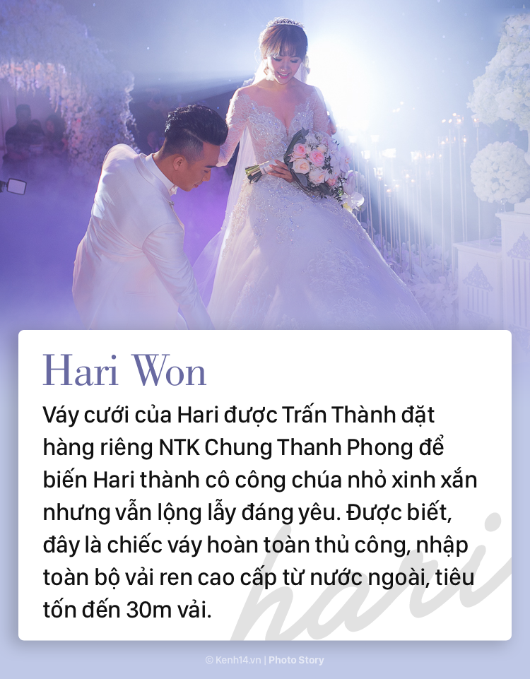 Khi Nhã Phương, Tú Anh, Mai Ngọc, Hari Won cùng so kè váy cưới lộng lẫy-1
