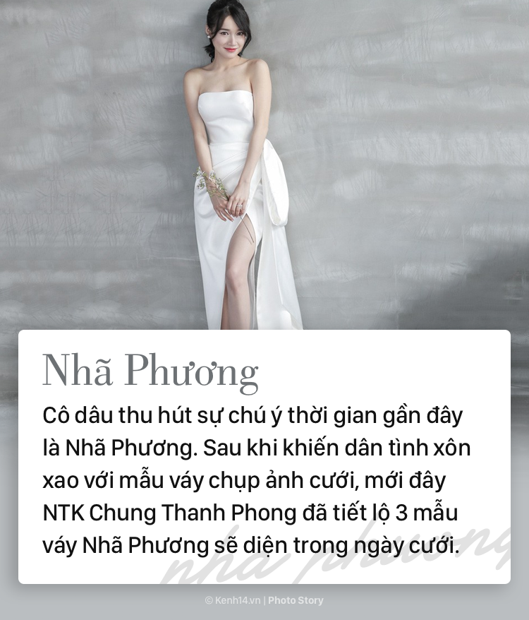 Khi Nhã Phương, Tú Anh, Mai Ngọc, Hari Won cùng so kè váy cưới lộng lẫy-8