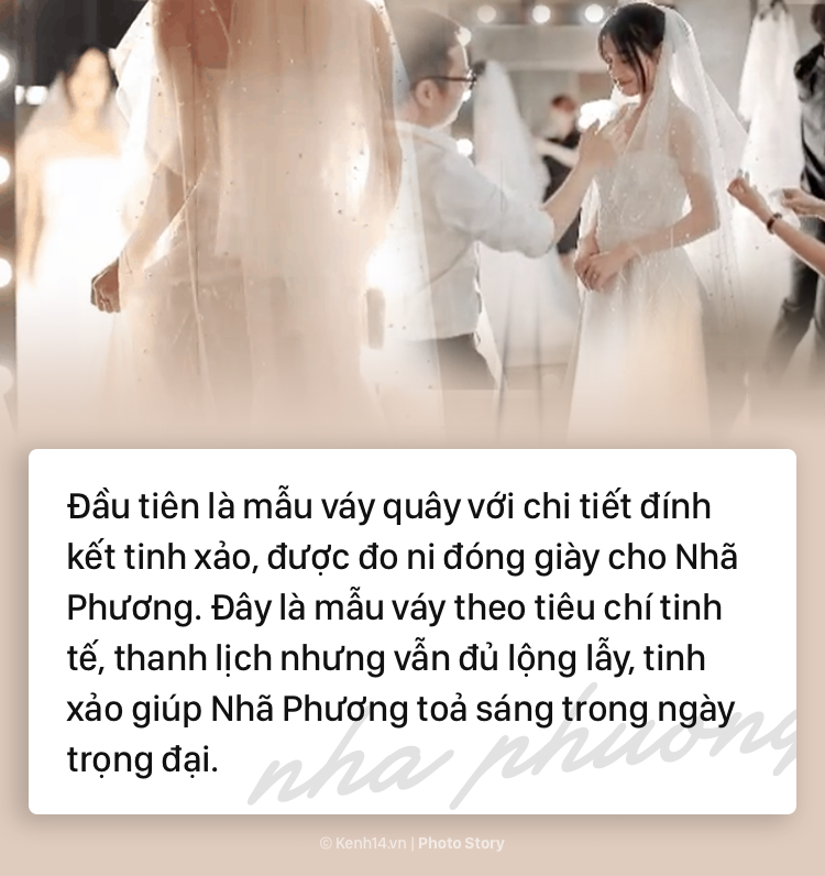 Khi Nhã Phương, Tú Anh, Mai Ngọc, Hari Won cùng so kè váy cưới lộng lẫy-9