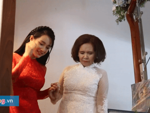 Đám cưới Trường Giang - Nhã Phương: Cô dâu Nhã Phương lộ bụng to trong lễ thành hôn