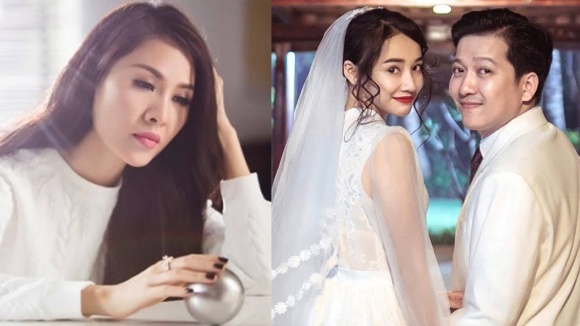 Phản ứng của Quế Vân trong ngày cưới của Trường Giang - Nhã Phương: Em yêu anh không còn chi nói nữa-1