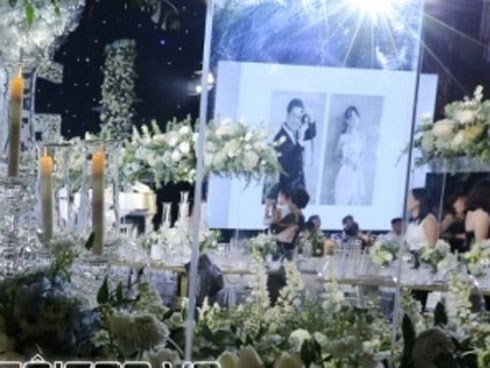 Hé lộ không gian tiệc cưới của Nhã Phương - Trường Giang