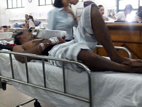 Tranh giành phần đất chôn người chết, 2 gia đình đuổi chém nhau kinh hoàng