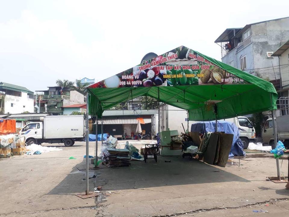 Vụ bảo kê ở chợ Long Biên: Tận thu cả mặt bể nước cứu hỏa-1