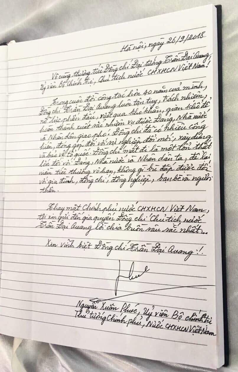 Hình ảnh bùi ngùi trong tang lễ Chủ tịch nước Trần Đại Quang-4