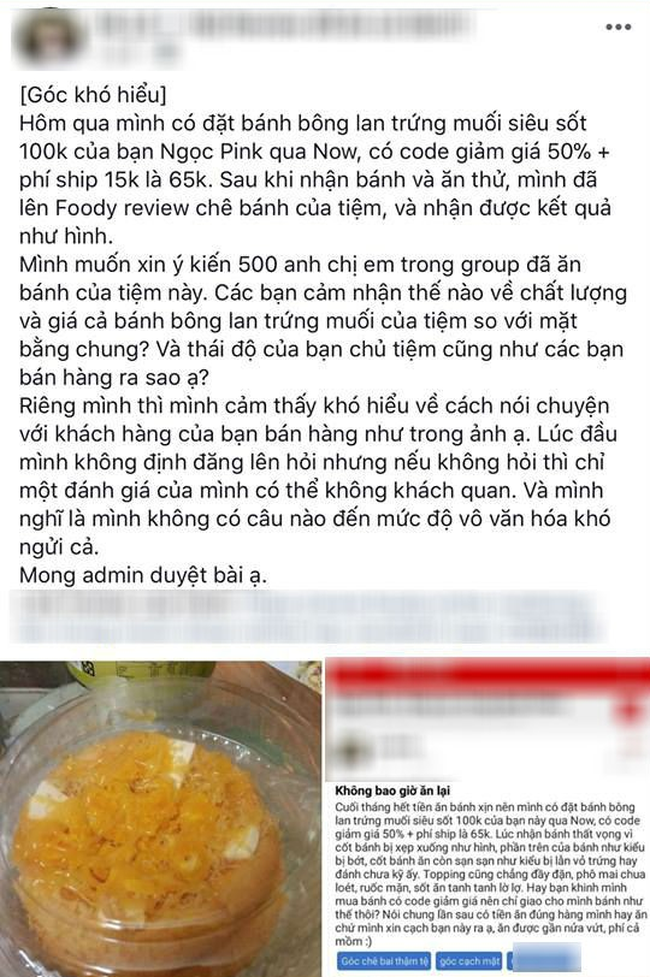 Cô gái bị MXH ném đá tơi bời vì bỏ 65 nghìn mua online bánh bông lan trứng muối rồi chê: Tanh tanh lờ lợ, ăn phí mồm!-5