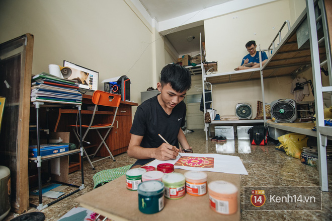 Khám phá ký túc xá của ngôi trường có kiến trúc đẹp nhất nhì Việt Nam, nơi sinh viên ăn-ngủ-sinh hoạt cùng bảng màu, giá vẽ-6
