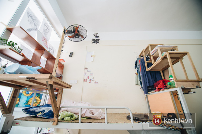 Khám phá ký túc xá của ngôi trường có kiến trúc đẹp nhất nhì Việt Nam, nơi sinh viên ăn-ngủ-sinh hoạt cùng bảng màu, giá vẽ-8