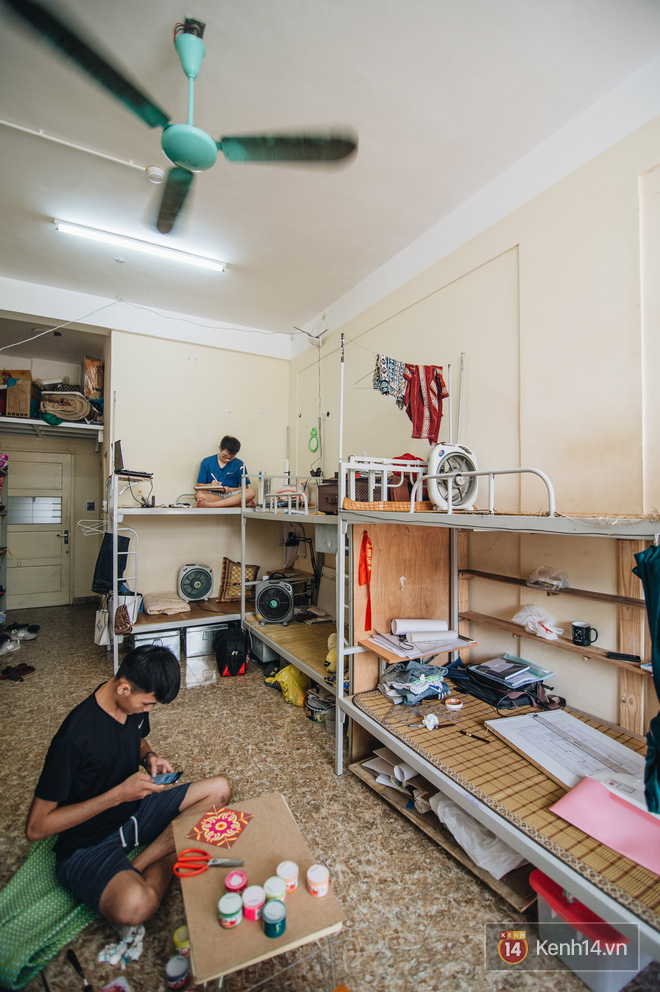 Khám phá ký túc xá của ngôi trường có kiến trúc đẹp nhất nhì Việt Nam, nơi sinh viên ăn-ngủ-sinh hoạt cùng bảng màu, giá vẽ-9