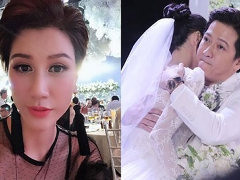 Cùng chiêm ngưỡng lại không gian tiệc cưới lộng lẫy, xa hoa như cổ tích trong đám cưới Trường Giang - Nhã Phương-14