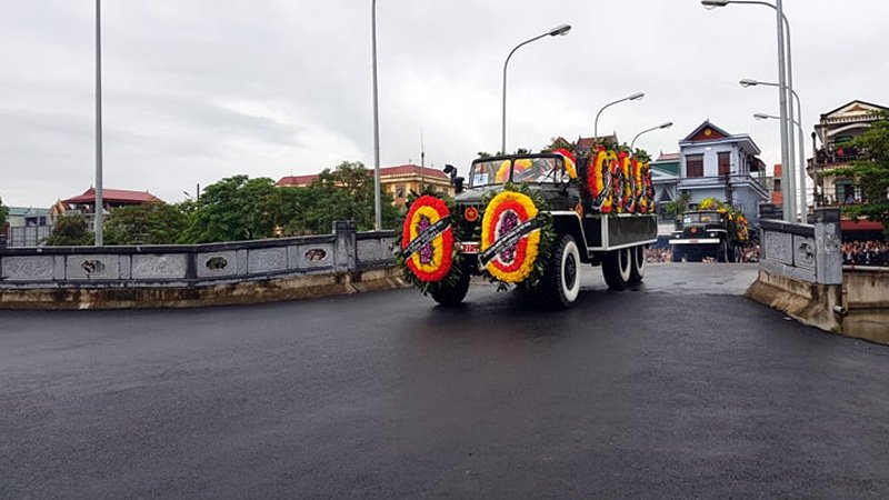 Lễ an táng Chủ tịch nước Trần Đại Quang tại quê nhà-43