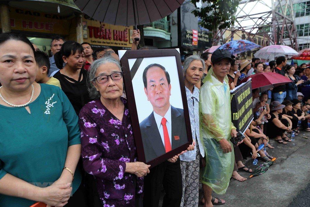 Lễ an táng Chủ tịch nước Trần Đại Quang tại quê nhà-39