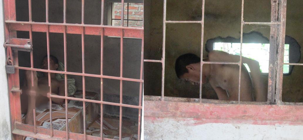 Xót lòng cảnh mẹ già phải xây chuồng nhốt... 3 đứa con tâm thần-2