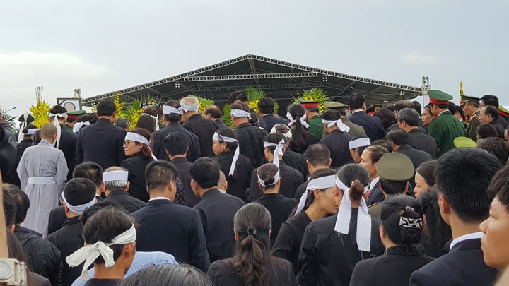 Lễ an táng Chủ tịch nước Trần Đại Quang tại quê nhà-9