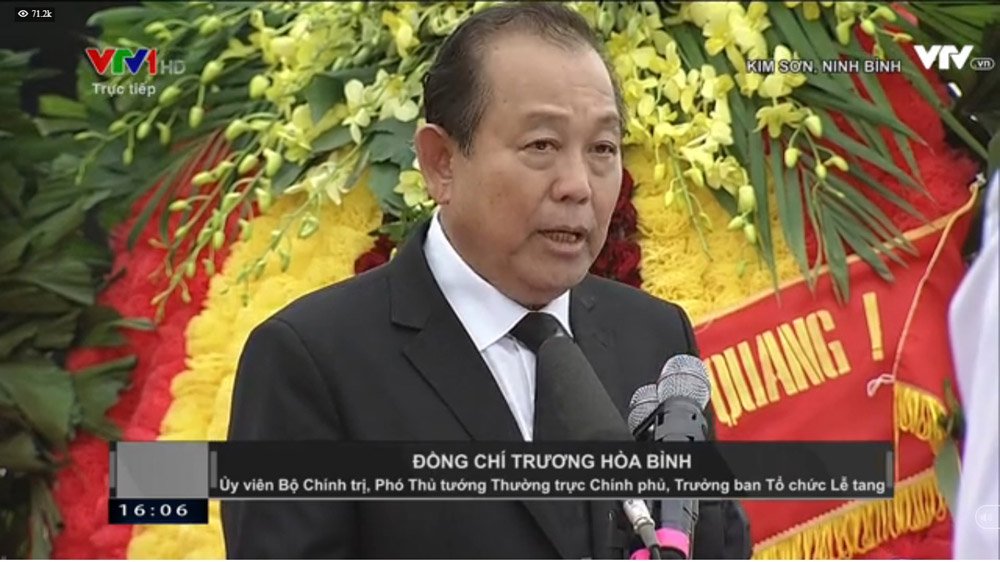 Lễ an táng Chủ tịch nước Trần Đại Quang tại quê nhà-7