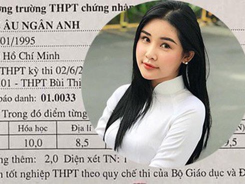 Lê Âu Ngân Anh bị bạn thân nghi ngờ trình độ học vấn