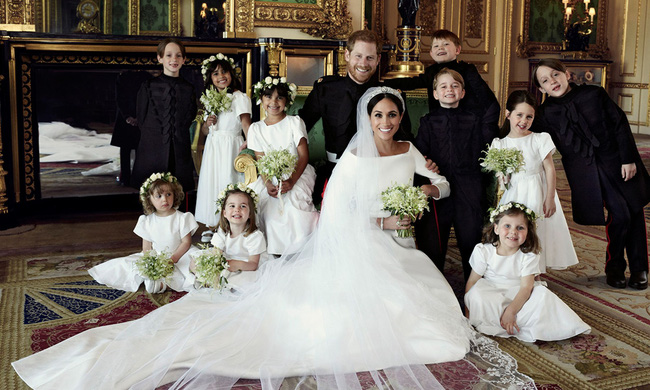 Bí mật tinh tế phía sau váy cưới của Meghan Markle lại khiến người ta nhớ đến công nương Diana và Kate Middleton-2