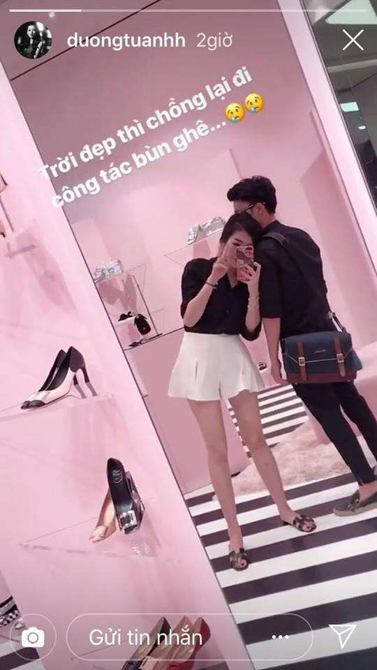 Kết thúc kỳ trăng mật tại Hàn Quốc chưa lâu, chồng Á hậu Tú Anh lại khiến vợ than vì lý do này-1