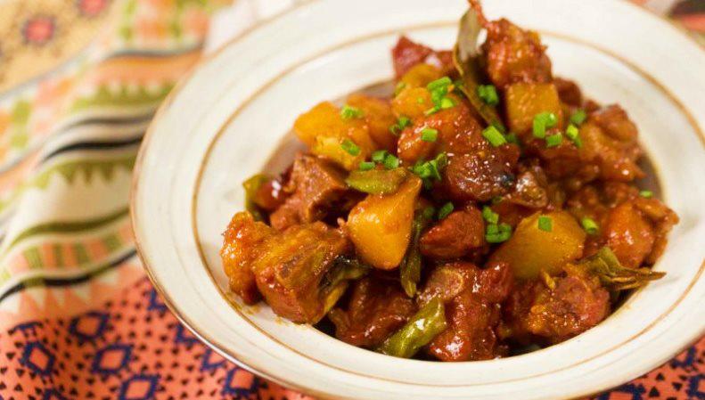 Chán nấu canh, đem sườn kho với khoai tây ngon ngất ngây, cơm bay cả nồi-3