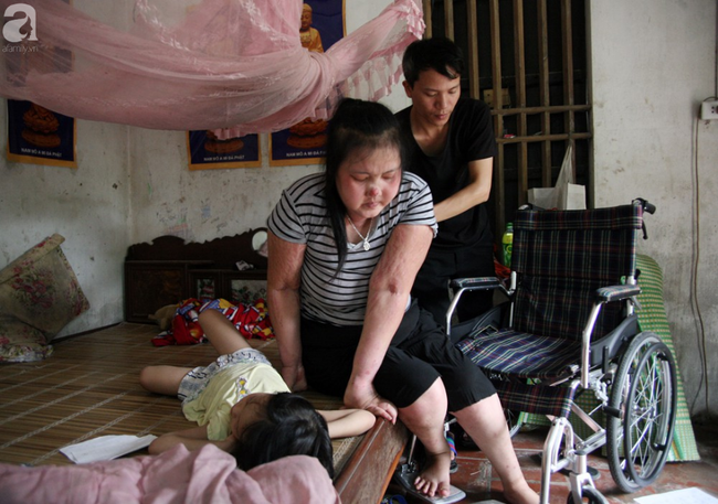 Người mẹ trẻ ung thư giai đoạn cuối ở Hà Nam: Đã rất lâu rồi gia đình em mới có tiền mua sữa cho 3 cô con gái-3