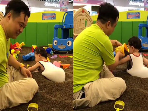 Không hề lén lút, tên trộm vặt ngay chiếc gương dù biết tài xế ở sau xe-1