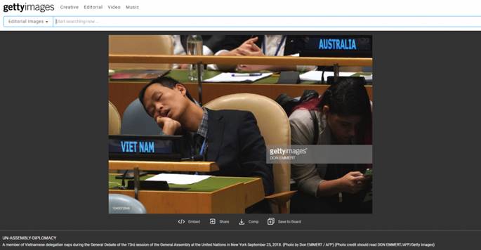 Sự thật sau bức ảnh thành viên phái đoàn Việt Nam ngủ say tại phòng họp LHQ-2