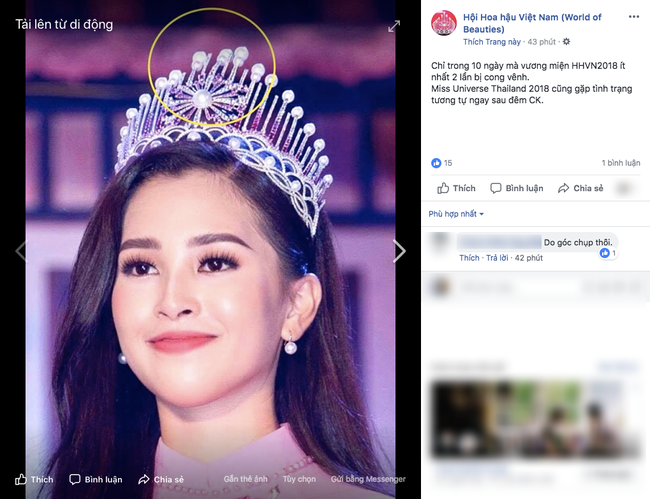 Xuất hiện với diện mạo xinh đẹp, Tân Hoa hậu Tiểu Vy vẫn bị soi đội vương miện cong vênh-1