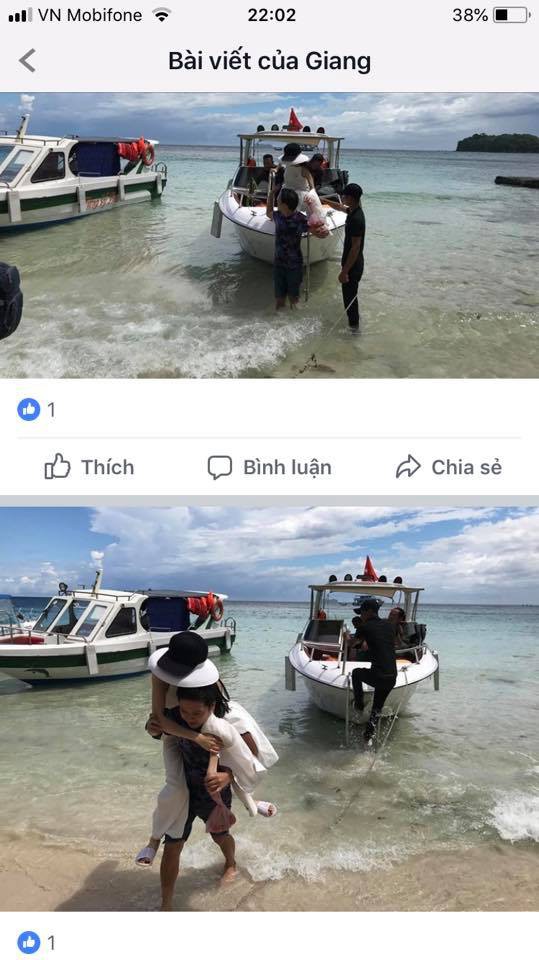 Đi hưởng trăng mật ở Phú Quốc, Trường Giang ân cần cõng vợ, dặn Nhã Phương nếu say sóng thì nói với anh”-7