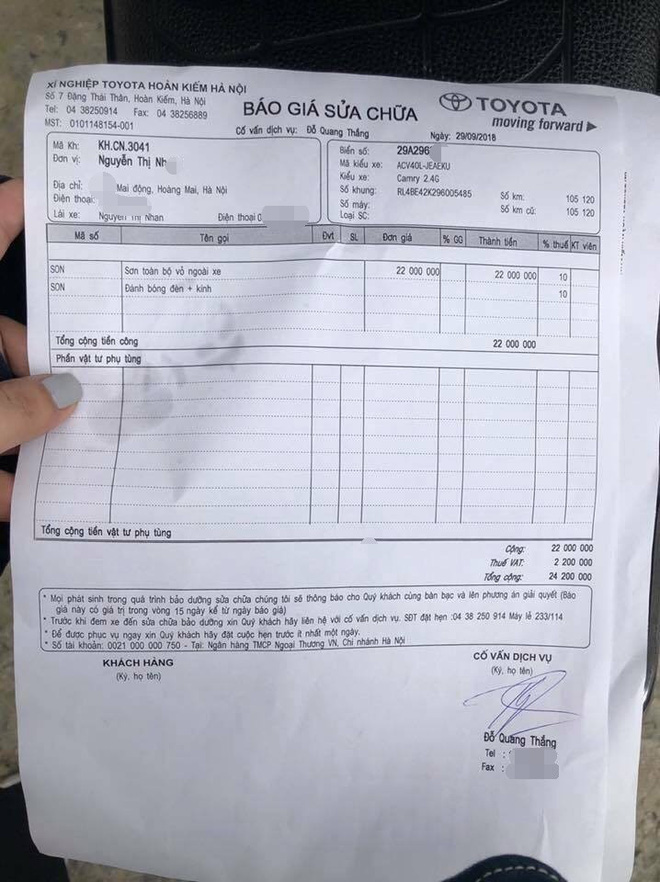 Công an trích xuất camera truy tìm người phụ nữ ăn mặc sang chảnh lén cào xước xe ô tô Camry trong đêm tối-3