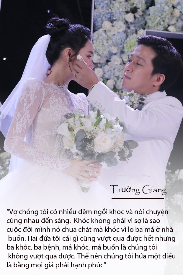 Cùng nhìn lại những lời nói ngôn tình của Trường Giang dành cho cô dâu Nhã Phương trong ngày cưới-2