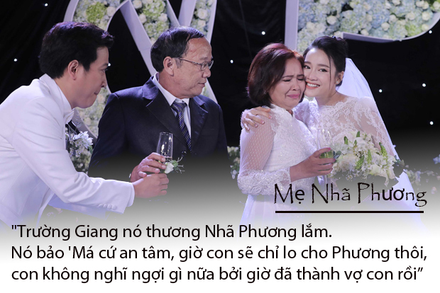 Cùng nhìn lại những lời nói ngôn tình của Trường Giang dành cho cô dâu Nhã Phương trong ngày cưới-6
