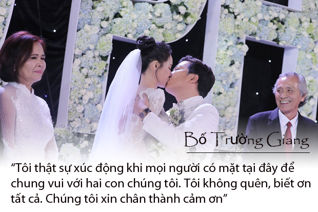 Cùng nhìn lại những lời nói ngôn tình của Trường Giang dành cho cô dâu Nhã Phương trong ngày cưới-7