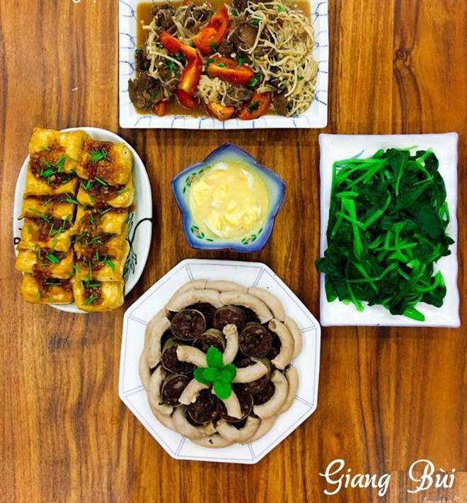 Chiều chồng khó tính, vợ đảm nấu bữa nào cũng ngon, các con thi nhau chấm điểm cao-16